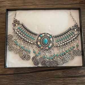 Mark new age necklace